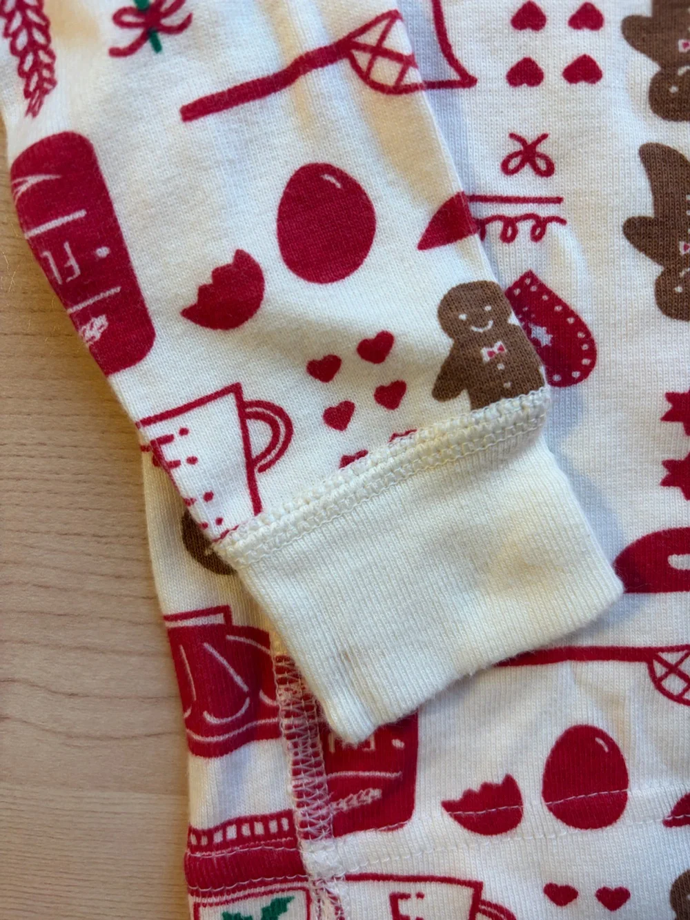 Hanna Andersson Organic Cotton Holiday Baking Theme Pajama Top